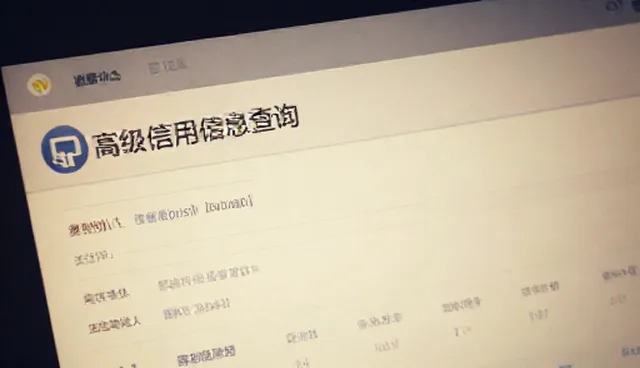 高级信用信息查询选型关注点分析